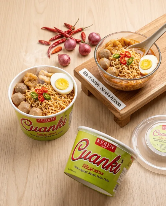 Cuanki Instan Rasa Kari Gurih Keren Snack