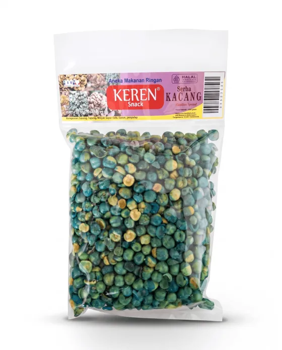 Snack Kacang Kapri Ijo Gurih Keren Snack