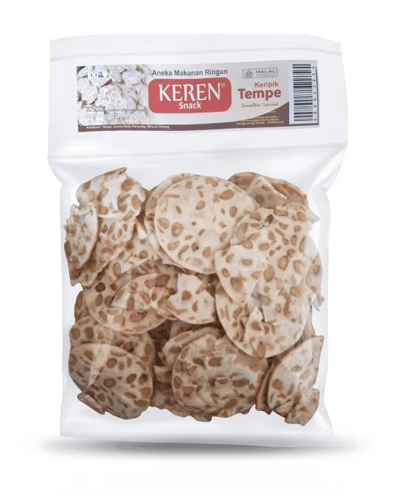 Camilan Keripik Tempe Original Keren Snack